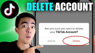 How to Delete TikTok Account 2025 [upl. by Nosnorb]