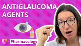 Antiglaucoma Agents  Pharmacology  Nervous System  LevelUpRN [upl. by Aminta]