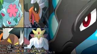 Mega Charizard vs Mega Houndoom  Venusaur  Alakazam amp more evolutions  AMV HD 720p [upl. by Acey]