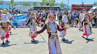 Turkish Folk Dance Festival in Beşiktaş Istanbul 2019 [upl. by Carilla]