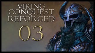 Viking Conquest Reforged Gameplay Lets Play Part 3 ROAD TO REFUGE [upl. by Tasiana]