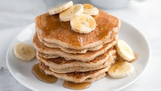 Easy Fluffy Whole Wheat Pancakes Recipe [upl. by Kiran]