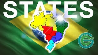 The states of Brazil explained Geography Now [upl. by Genny116]