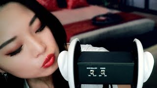 ASMR Applying Lip Gloss and Kisses No Talking [upl. by Regor]