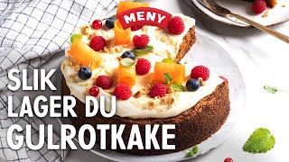 Slik baker du gulrotkake [upl. by Remot]