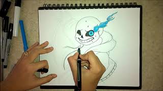 How to draw Sans general audiences [upl. by Proudman]