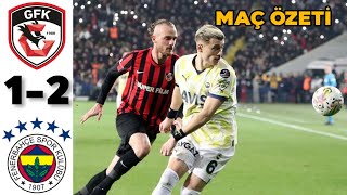 Gaziantep FK  Fenerbahçe 12 MAÇ ÖZETİ I Süper Lig [upl. by Rip]