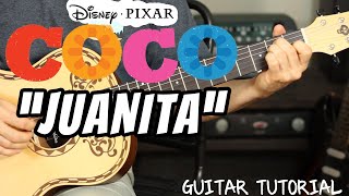 COCO  JUANITA  Guitar Tutorial DONT BE FORGOTTEN [upl. by Enyleve]