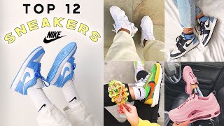 TOP 12 NIKE SNEAKERS FOR WOMEN 2021 [upl. by Quinta]