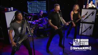 Metallica quotMaster of Puppetsquot Live on the Howard Stern Show [upl. by Charlene]