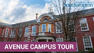 Avenue Campus Tour  University of Southampton [upl. by Jamal]