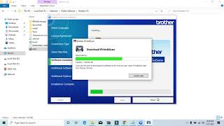 How to Install Brother T310 Printer from CDSoftware Tutorial [upl. by Johen]