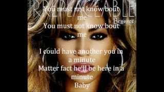 BeyonceIrreplaceableLyrics [upl. by Marlie]