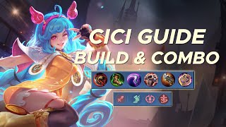 NEW HERO CICI  GUIDE TIPS BUILD AND COMBO [upl. by Imotas289]