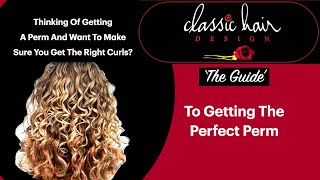 The Guide To Getting The Perfect Perm [upl. by Nerhtak]