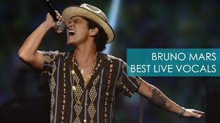 Bruno Mars Best Live Vocals [upl. by Nodmac]