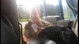 Truck Driver Turns the Tables on Illinois State Trooper [upl. by Cantlon419]