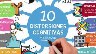 Distorsiones Cognitivas Aprende a identificar los 10 errores de pensamiento más habituales [upl. by Chrysa]