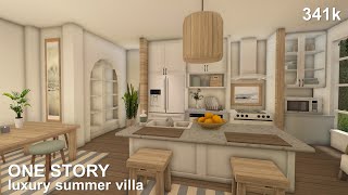 Bloxburg House Luxury Villa Ideas [upl. by Mitzl]