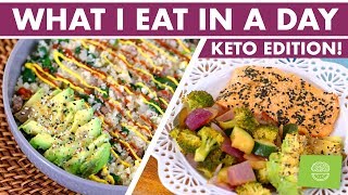 What I Eat in a Day KETO and Intermittent Fasting  ANNOUNCEMENT [upl. by Otir]