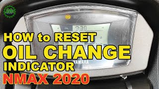 How to Reset Blinking Oil Change Indicator NMAX 2020 [upl. by Heyde327]