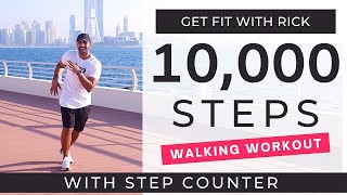 10000 Steps at Home  1 Hour Workout  Daily Workout at home [upl. by Benildis]