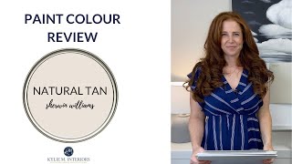 Paint Colour Review Natural Tan Sherwin Williams SW 7567 [upl. by Filip]