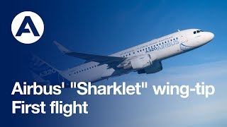 A milestone first flight for Airbus Sharklets [upl. by Viva837]