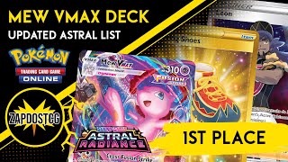 1st Place Mew VMAX Deck Won Limitless Showdown With 478 Players Pokemon TCG [upl. by Elpmet]