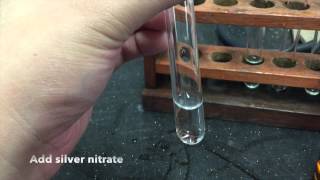 Anion Test  Chloride Ions [upl. by Milore]