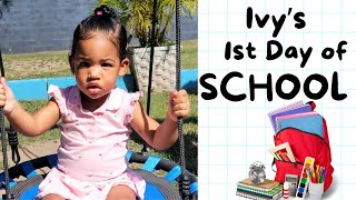 IVYS 1ST DAY OF SCHOOL MeetTheMitchells [upl. by Phaidra]