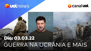 Guerra na Ucrânia Imagens do conflito últimas notícias e análises Itaú PF e mais  UOL News [upl. by Ahsiniuq]