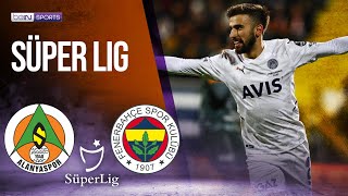 Alanyaspor vs Fenerbahce  SÜPER LIG HIGHLIGHTS  031320222  beIN SPORTS USA [upl. by Reinnej]