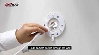 Dahua USA Eyeball Camera Easy Installation [upl. by Dlareg887]