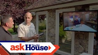 How to Install an Outdoor Television  Ask This Old House [upl. by Lenz]