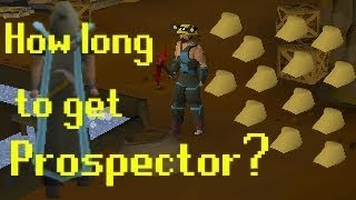 OSRS How Long Does it Take to Get Prospector And Profits [upl. by Mharba886]