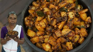 Tasty Kerala Style Potato Fry Recipe  Aloo Fry [upl. by Graner253]