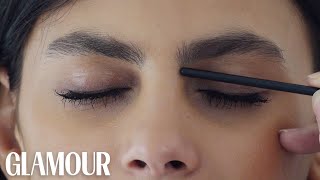 How to Shape Your Eyebrows  Glamour [upl. by Lorens]