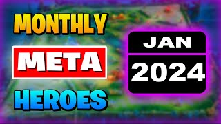 BEST HERO In Mobile Legends AFTER UPDATE JANURAY 2024 [upl. by Arretahs]