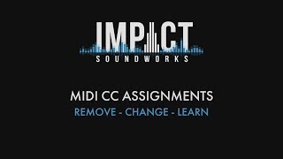 How to Assign MIDI CCs in Kontakt Tutorial [upl. by Htez]