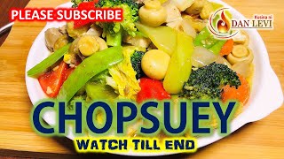 THE BEST AND TASTY CHOPSUEY RECIPE  HOW TO COOK CHOPSUEY [upl. by Husain]