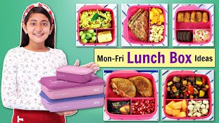 5 Tiffin Recipes  School LUNCH BOX Ideas  टिफ़िन l CookWithNisha [upl. by Irovi]