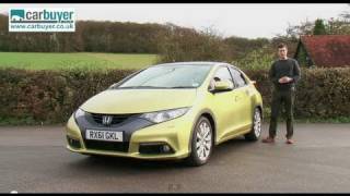 Honda Civic hatchback review  CarBuyer [upl. by Anirbas]