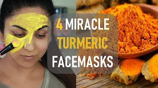 BRIGHTENING TURMERIC FACE MASKS TO TRY RIGHT NOW ALL SKIN TYPES [upl. by Arised587]