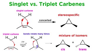 Carbenes Part 2 Cyclopropanation CH Insertion and the BamfordStevens Reaction [upl. by Lisa]