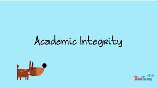 What is Academic Integrity and Academic Dishonesty [upl. by Lanita296]