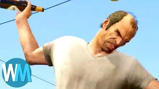 Top 10 Brutal Grand Theft Auto Death Scenes [upl. by Alikat]