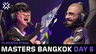 VALORANT Masters Bangkok  Playoffs  Day 1 [upl. by Oirazan111]