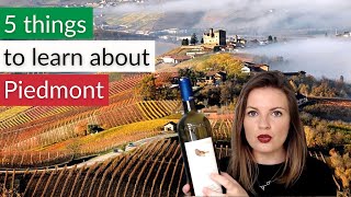 5 Things You Need To Know About Piedmont Wines  MORE DOCGS THAN ANY OTHER WINE ITALIAN REGION [upl. by Nosac748]