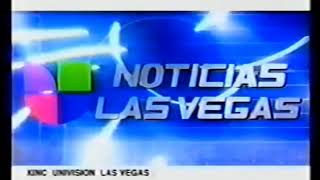 Noticias Univision Affiliates News Package Late 2000 Entravision Version [upl. by Florio]